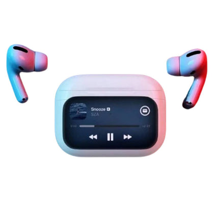 A9 AirPods Pro 2 LCD Display with ANC/ENC Feature Extra Bass with Lanyard and Buzzer Sound