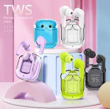 tws with Silicone Case Led Display ANC Wireless Charginig