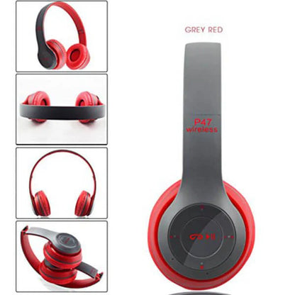 P47 Wireless Headphones Foldable Bluetooth